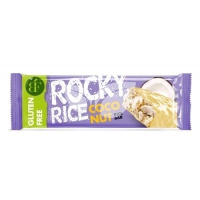 Benlian Rocky Rice-Kókusz Ízű Puffasztott Rizs Szelet Fehér Csok.Bevonva Gluténmentes 18 g