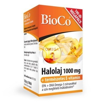 Bioco Halolaj 1000 mg 100 db • Egészségbolt