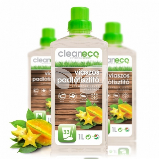 Cleaneco viaszos padlóápoló 1000 ml • Egészségbolt