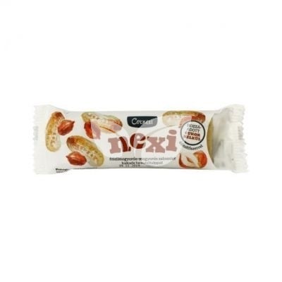 Cornexi Nexi Földimogyorós - Mogyorós kakaós bevonótalppal HCN édesítőszerrel zabszelet  45 g
