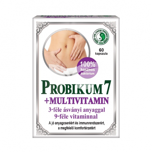 Dr. Chen Probikum 7 + Multivitamin Kapszula 60 db • Egészségbolt