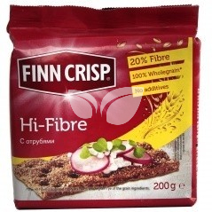 Finn Crisp HI-Fibre Ropogós kenyér rozskorpával 200 g • Egészségbolt