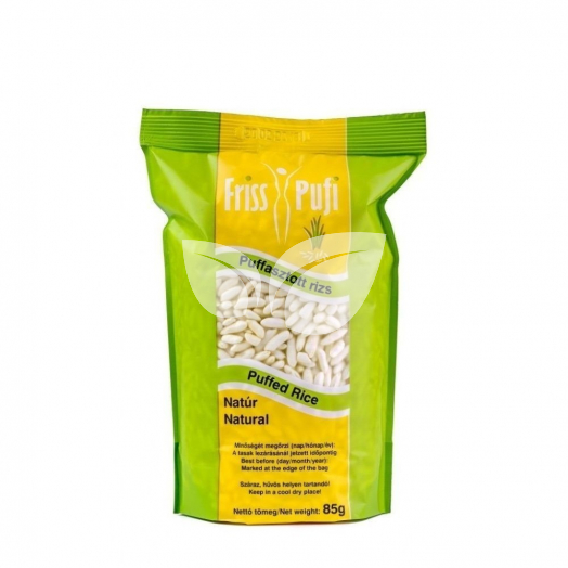 Friss pufi puffasztott rizs natúr 85 g • Egészségbolt