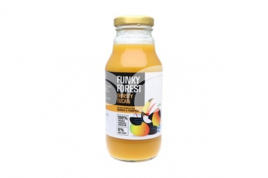 Funky Forest Thirsty Tucan 100%-os smoothie alma mangó sütőtök gyömbér  330 ml • Egészségbolt
