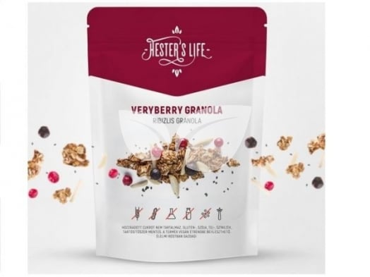 Hester's Life veryberry granola 60 g • Egészségbolt