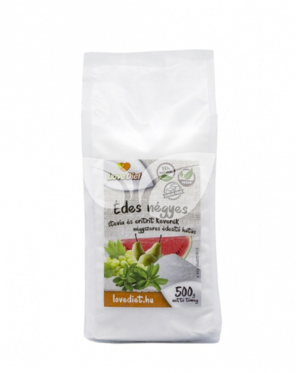 Love Diet Édes Négyes (Stevia+Eritrit) 500 g • Egészségbolt