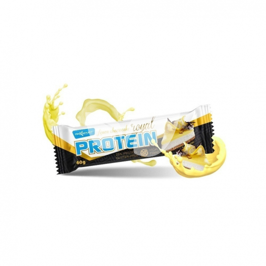 Max Sport royal protein szelet citrom-sajttorta gluténmentes 60 g • Egészségbolt