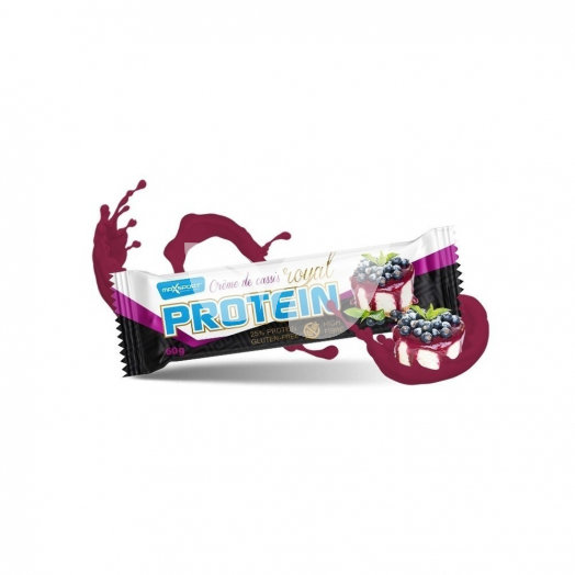 Max Sport royal protein szelet feketeribizli gluténmentes 60 g • Egészségbolt