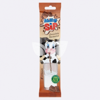 Milky Sip Csokoládés szívószál 5 db 30 g