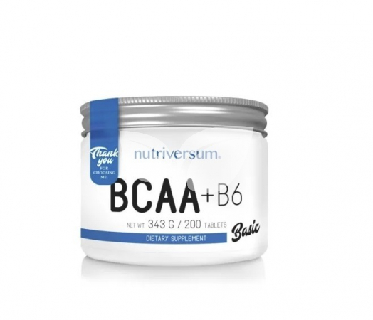 Nutriversum - BASIC -BCAA + B6 200 db • Egészségbolt