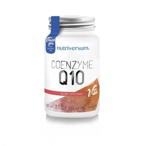 Nutriversum - VITA - Coenzyme Q10 kapszula 60 db • Egészségbolt