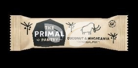 Primal Pantry Kókusz & Makadámia szelet 45 g • Egészségbolt