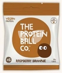 Protein Ball golyó Málna + Brownie   45 g • Egészségbolt
