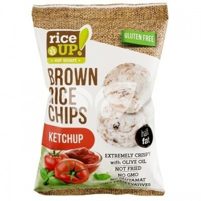 Rice Up chips ketchup ízű 60 g • Egészségbolt