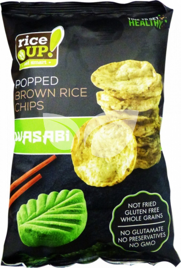 Rice Up chips wasabi ízű 60 g • Egészségbolt