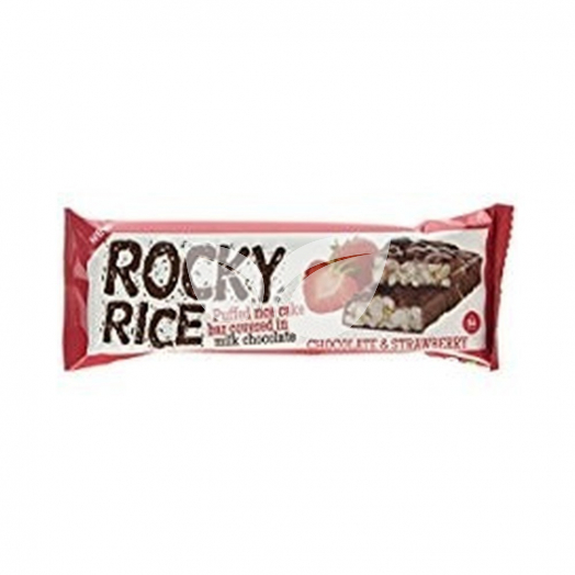 Rocky Rice puffasztott rizsszelet eper 18 g • Egészségbolt