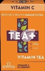 TEA+ tea ital  C-VITAMIN  Narancs&Áfonya 28 g • Egészségbolt