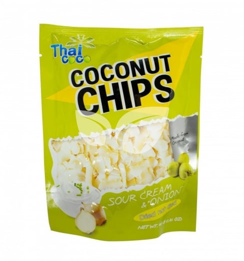 Thai coco hagymás-tejfölös ízű kókusz chips 40 g • Egészségbolt