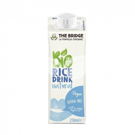 The Bridge bio rizsital natúr 250 ml • Egészségbolt