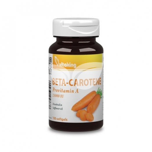 Vitaking Bétacarotene 15mg (100)gkaps • Egészségbolt