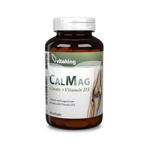 Vitaking CalMag citrát +D3 (90)gkaps • Egészségbolt
