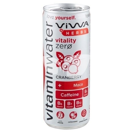 Viwa Herbs vitality Zero cranberry 250 ml