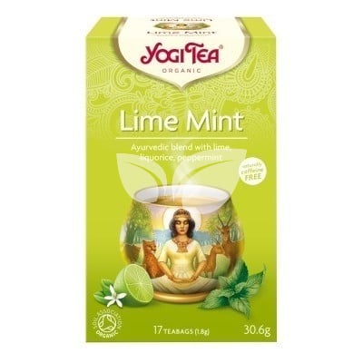 Yogi bio tea lime-menta 17x1,8g 31 g • Egészségbolt