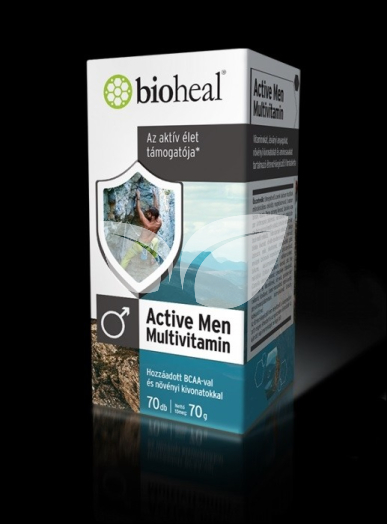 Bioheal Active Men Multivitamin Tabletta 70 db • Egészségbolt