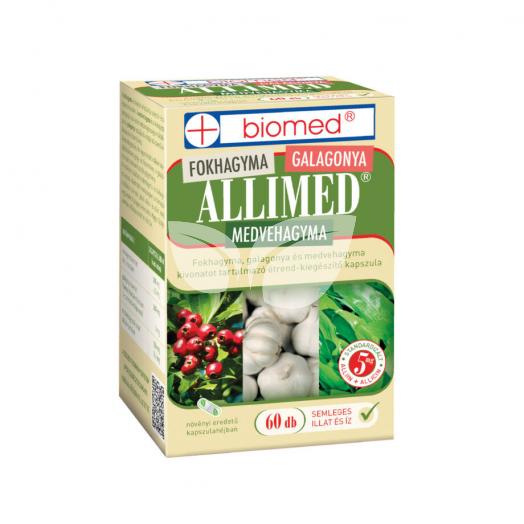 Biomed allimed kapszula 60 db • Egészségbolt