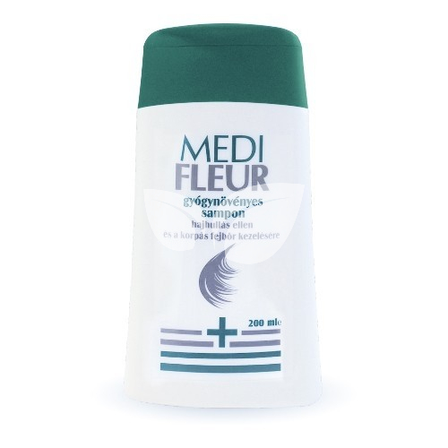 Medi Fleur gyógynövényes sampon hajhullás ellen 200 ml • Egészségbolt