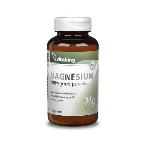 Vitaking Magnesium 100% pure powder magnézium-citrát por • Egészségbolt