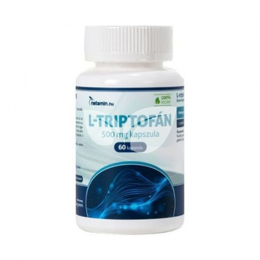 Netamin L-triptofán 500 mg kapszula • Egészségbolt
