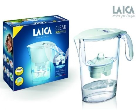 Laica Clear Line Kancsó + 1 Filter Fehér • Egészségbolt