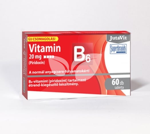 JutaVit B6 Vitamin 20mg • Egészségbolt