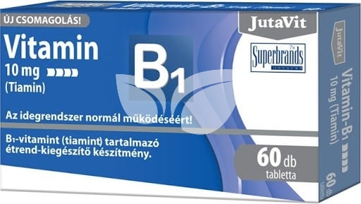 Jutavit Vitamin B1 10mg (Tiamin) 60db • Egészségbolt