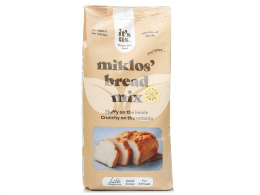It's us miklos' gluténmentes fehérkenyér lisztkeverék 1000 g • Egészségbolt