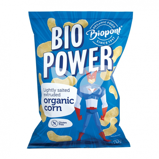 Biopont BIOPower gluténmentes extrudált kukorica sós 70 g