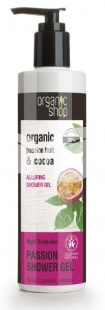 Organic Shop bio éjjeli csábítás kényeztető tusfürdő 280 ml • Egészségbolt