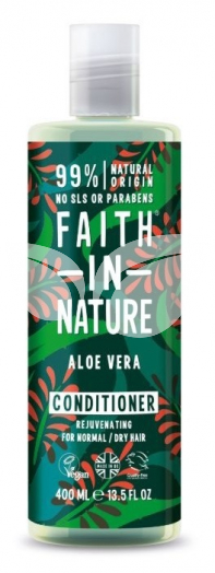 Faith In nature hajkondícináló aloe vera 400 ml • Egészségbolt