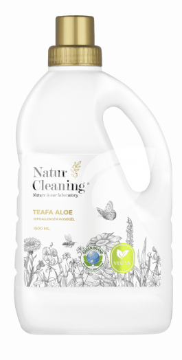 Naturcleaning Teafa Aloe hipoallergén mosógél 1,5 liter • Egészségbolt