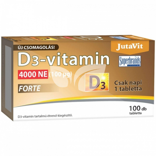 JutaVit D3 Forte vitamin 4000NE • Egészségbolt