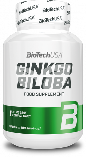 BiotechUsa Ginkgo Biloba 90 db • Egészségbolt
