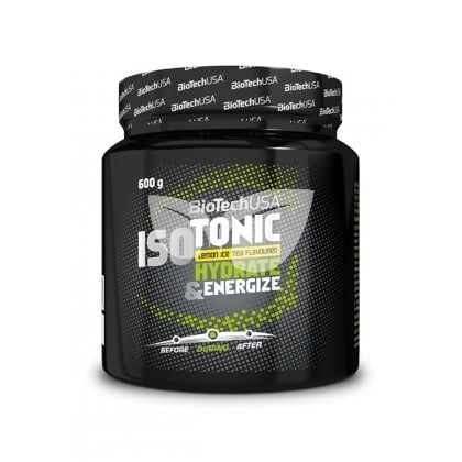 BiotechUsa Isotonic Citromos Ice Tea 600 g • Egészségbolt