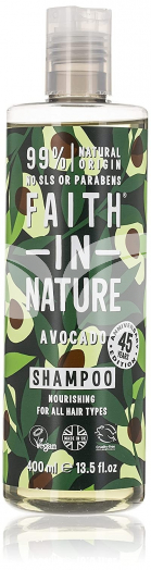 FAITH IN NATURE SAMPON AVOKÁDÓ 400ML • Egészségbolt