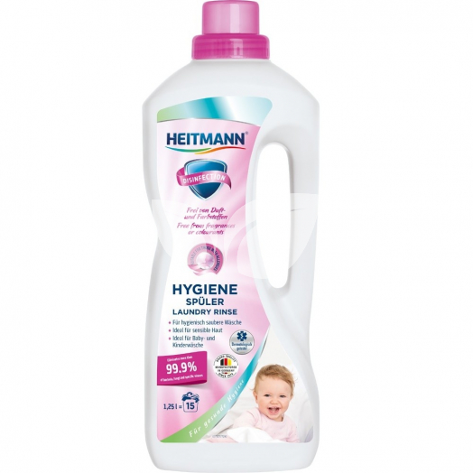 Heitmann fertőtlenítő mosóadalék sensitive 1250 ml • Egészségbolt