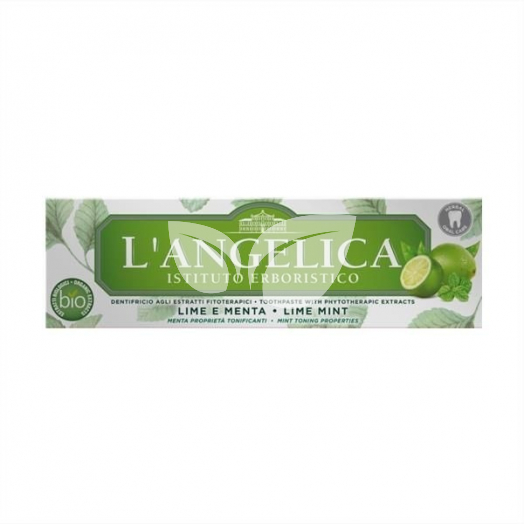 LAngelica Fogkrém 75Ml Menta És Lime • Egészségbolt