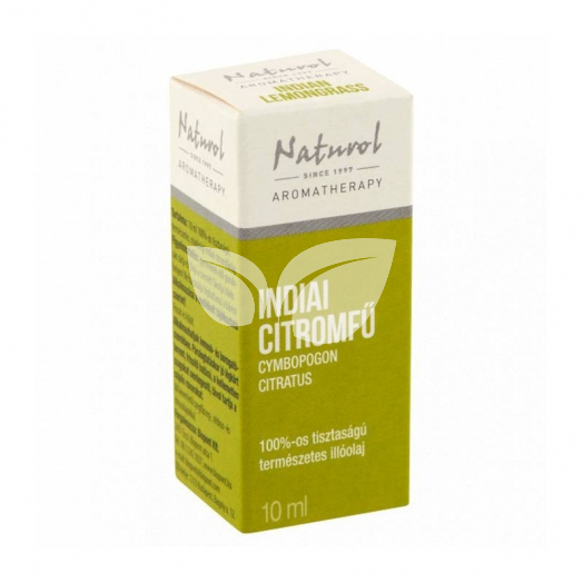 Naturol indiai citromfű illóolaj 10 ml • Egészségbolt