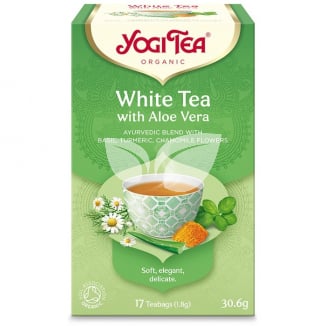 Yogi bijo tea fehér tea aloe verával 17X1