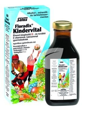 Salus Floradix Kindervital szirup (250ml) • Egészségbolt