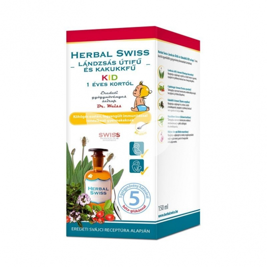 Herbal Swiss Kid Medical szirup • Egészségbolt